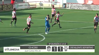 CD Acero 2-2 Crevillente Deportivo 2020/21