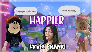 💜HAPPIER💜 SONG ✨LYRICS PRANK! ✨ BY OLIVIA RODRIGO