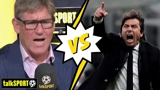 Simon Jordan gets into a FIERY DEBATE with this Spurs fan who BLAMES Levy for Conte's departure! 😡🔥