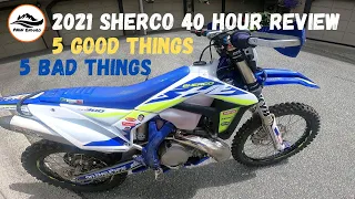2021 Sherco Review - Five Good Things Five Bad Things
