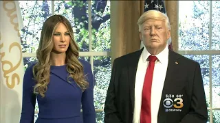 Madame Tussauds Opens Wax Figures Of Donald, Melania Trump