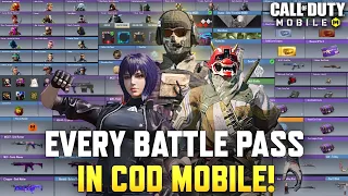 COD Mobile Battle Pass Evolution! (2019 - 2023) Every Battle Pass in CODM!