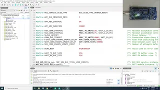Testing the ble_app_uart example in the nRF5 SDK [SEGGER]