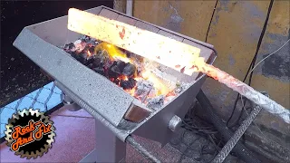 Como hacer una Fragua de Carbón Vegetal || DIY Charcoal Forge