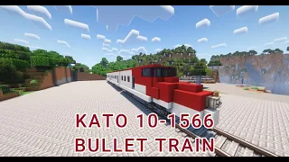 Minecraft Create | KATO 10-1566 Bullet Train | Tutorial