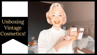 UNBOXING 1950s Cosmetics! | Vintage Cosmetics