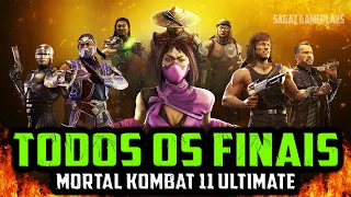 Final de Todos os Personagens - Mortal Kombat 11