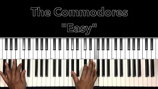 The Commodores "Easy" Piano Tutorial