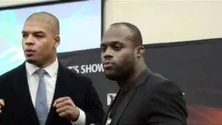 Staredown Tyrone Spong vs Melvin Manhoef