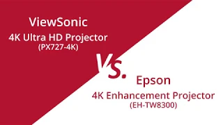 Comparison Video - ViewSonic Ultra HD DLP Projector vs. 3LCD Ultra HD Projector