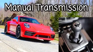 Porsche 992 911 Manual transmission details