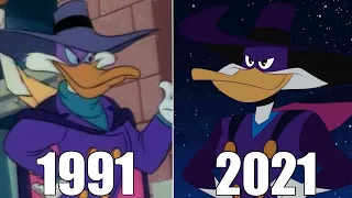 Evolution of Darkwing Duck in Cartoons & Games [1991-2021]