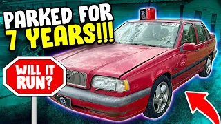 I Bought an Abandoned 97 Volvo 850 Turbo for $475 Will it Ever Run Again?