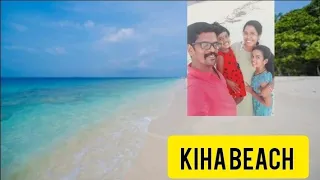 Malè dharavandhoo Kiha Beach ⛱😎♥/Vedha's Family Vlog