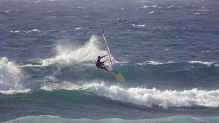 How to Wave Ride in Cross Onshore conditions from WindSurf Coaching