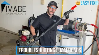 EASY FIX for clogged ST-75 Foam Head Nozzle