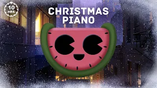 Relaxing Christmas Piano Music 10 Hours [Piano Fruits Music] Read, Study, Sleep