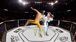 UFC4 Bruce Lee vs Taekwondo Girls UFC 4