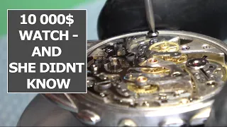 $10,000 Vintage Chronograph restoration (Owner didn't know the price)
