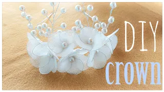 holy communion crown  /floral crown /wedding crown