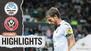 Swansea City v Sheffield United | Extended Highlights