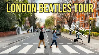 THE BEATLES London TOUR: ICONIC Spots, Homes, & More of The Fab Four!