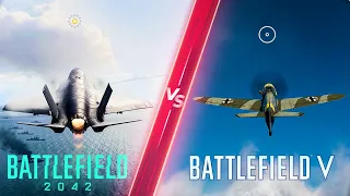 Battlefield 2042 (BETA) vs Battlefield 5 - Direct Comparison! Attention to Detail & Graphics! 4K