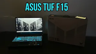 ASUS TUF F15 UNBOXING + GAMING TEST + REVIEW 😍