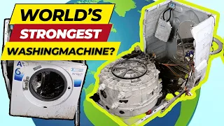 SELFDESTRUCTED BEKO WASHING MACHINE. #fungear #washingmachine #destruction