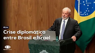 Lula compara guerra com holocausto e provoca crise diplomática com Israel; entenda | Live