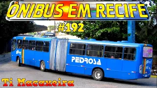 #192 Ti Macaxeira ( Parte 02 ) Movimentação de ônibus à tarde no terminal da Macaxeira Recife