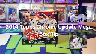 2014 Topps Chrome Update Mega Box Rip: Chasing Mookie and Degrom RC's