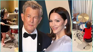 David Foster & Katharine McPhee’s Son Rennie, 2, Is A Talented Drummer