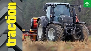 Valtra N174 im traction-Erstkontakt