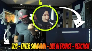 VOB | Voice of Baceprot - Enter Sandman - Live in France 🤘 European Tour 2021 - Producer Reaction