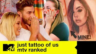 Top 3 Most Surprising Tattoo Reveals Ever | Just Tattoo Of Us | MTV Ranked