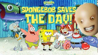 SPONGEBOB INGIN MEMBAHAGIAKAN SEMUA ORANG! TAPI KOK.... SpongeBob Saves the Day