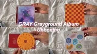 GRAY (그레이) Grayground Album // Unboxing