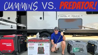 Predator 5000 VS Cummins 4500 Generator Load Test!