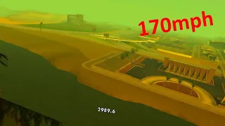 Quake/Half-Life movement in San Andreas - bhop, rocket jumping, surfing