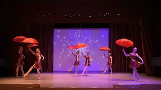 Танец "Прогулка с зонтиками"