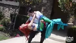 The Little Mermaid Surprises Birthday Girl