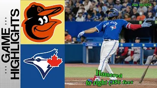 Orioles vs. Blue Jays Game Highlights Jun 06,2024  | MLB Highlights | 2024 MLB Season