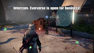 Idle Dialogue, The Tower | Intercom (Tess Everis): "Eververse is Open for Business" | The Taken King