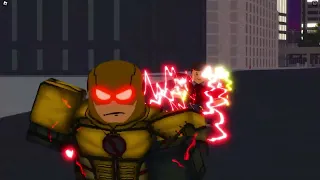 The Flash vs Reverse Flash: First Fight ROBLOX REMAKE