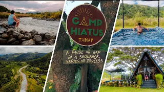 Glamping in Camp Hiatus, Tanay, Rizal