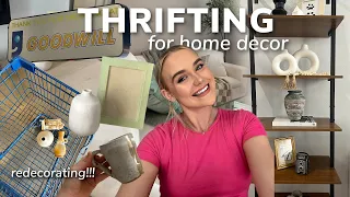 thrift with me for home decor for my new apartment!!!