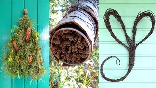 Summer Cottage and DIY Nature Crafts for Garden and Home