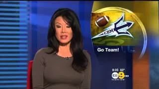 Sharon Tay 2012/11/30 KCAL9 HD