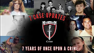 Episode 286: 7 Case Updates from 7 Years of Once Upon a Crime